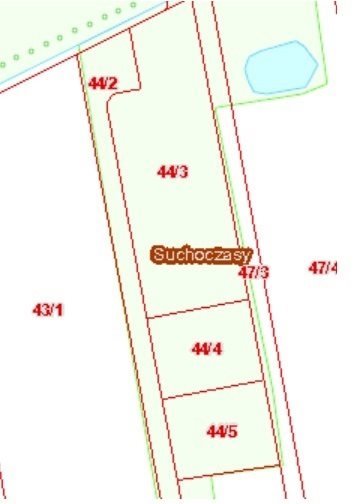 Działka 3517 m² pod dom w Suchoczasach - polecam Suchoczasy  3 517m2 Foto 1