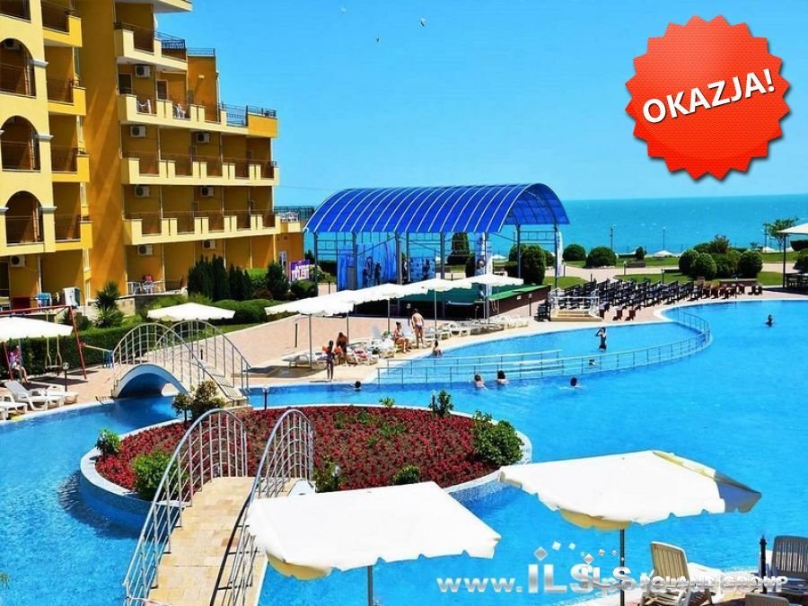 Umeblowany apartament z widokiem na ogród w luksusowym kompleksie Bułgaria, Aheloy MIDIA GRAND RESORT, MIDIA GRAND RESORT  45m2 Foto 1