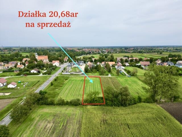 Działka budowlana na sprzedaż Stary Wiązów, Główna  2 068m2 Foto 1