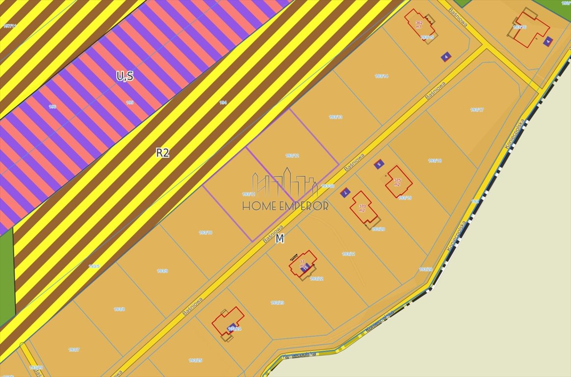 Do sprzedania działki 1500 m² w Siestrzeniu z mediami Siestrzeń, Baśniowa  1 500m2 Foto 1