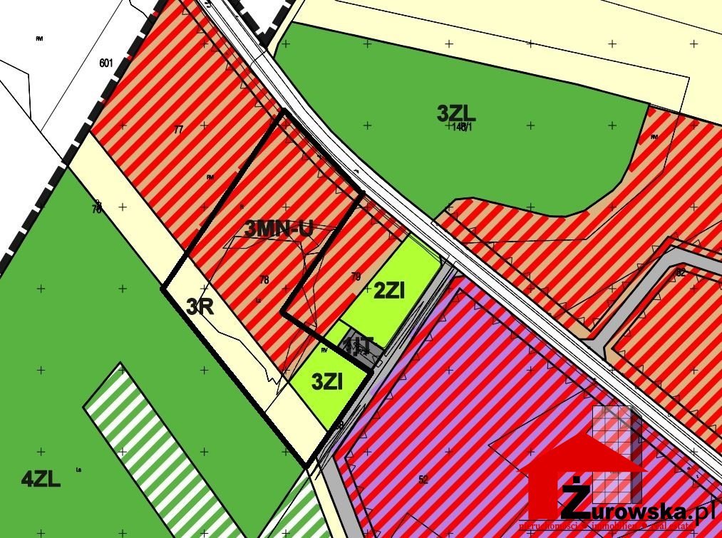 Na sprzedaż duża działka 13 000 m² pod usługi i handel: Ujazd Nogawczyce