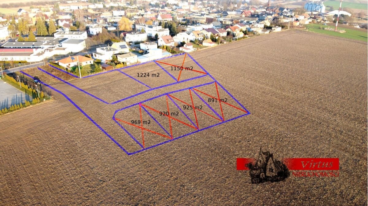 Na sprzedaż działka 1224 m² w Kiszkowie z warunkami zabudowy Kiszkowo, Kiszkowo  1 224m2 Foto 1