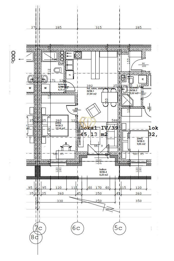 Mieszkanie dwupokojowe na sprzedaż Radomsko, Przedborska  45m2 Foto 3