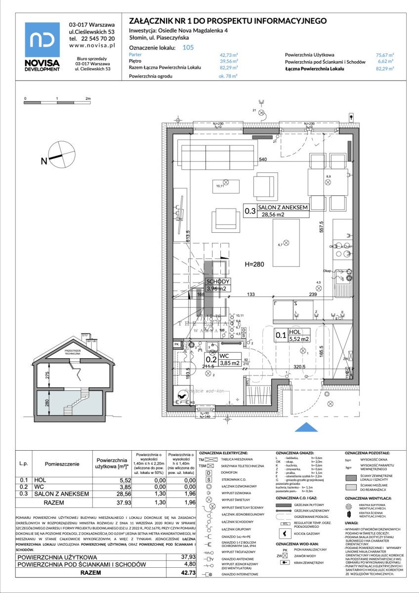 Dom na sprzedaż Słomin, Poranna  82m2 Foto 11