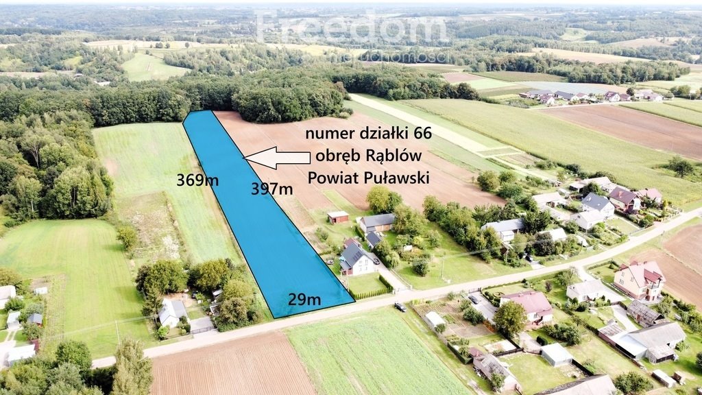Działka budowlana na sprzedaż Rąblów  10 600m2 Foto 1