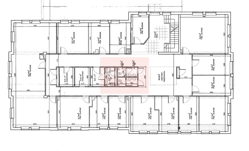 Nowoczesne biuro 464 m² z magazynem, klimatyzacja, parking Warszawa, Ursynów  465m2 Foto 1