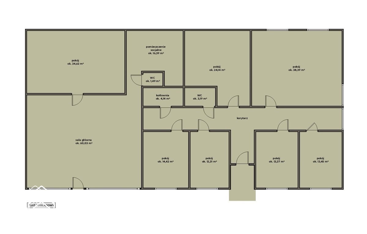 Lokal użytkowy na sprzedaż Kraków, Prądnik Biały, Górka Narodowa  303m2 Foto 1