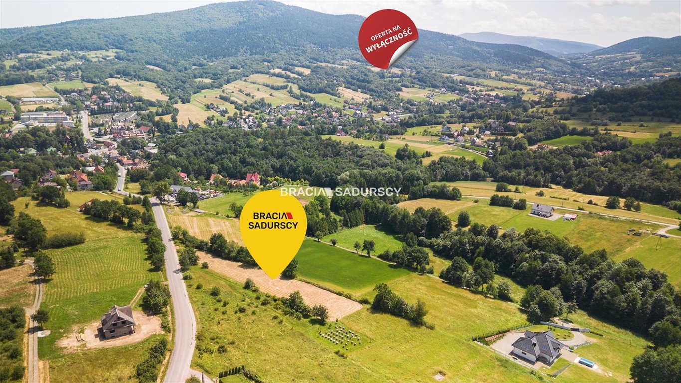 Działka budowlana na sprzedaż Wiśniowa  3 800m2 Foto 1