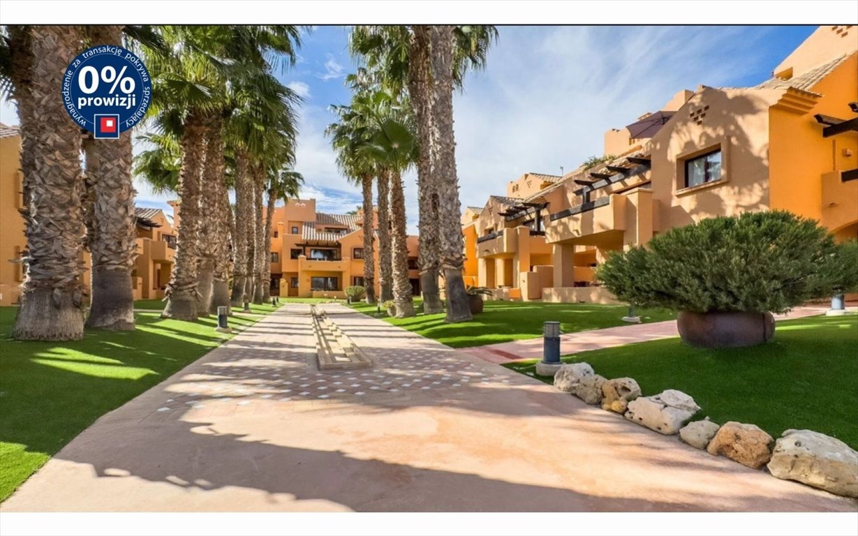 Stylowy apartament 100 m od morza z garażem i basenem Hiszpania, Los Alcázares, Los Alczares  40m2 Foto 1