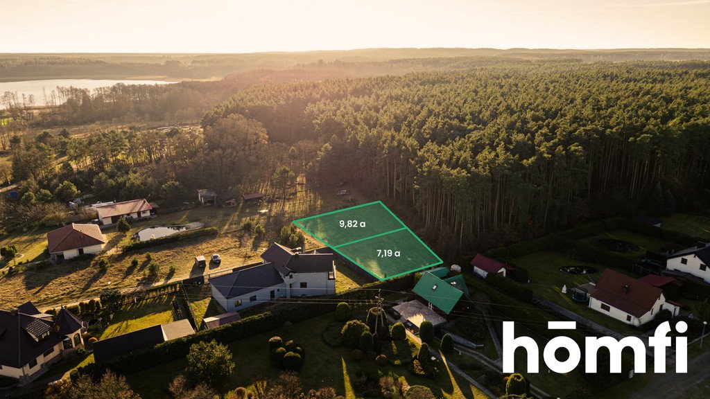 Działka 982 m² przy lesie nad Jeziorem Niesłysz Przełazy, Osiedle Źródlane  982m2 Foto 1