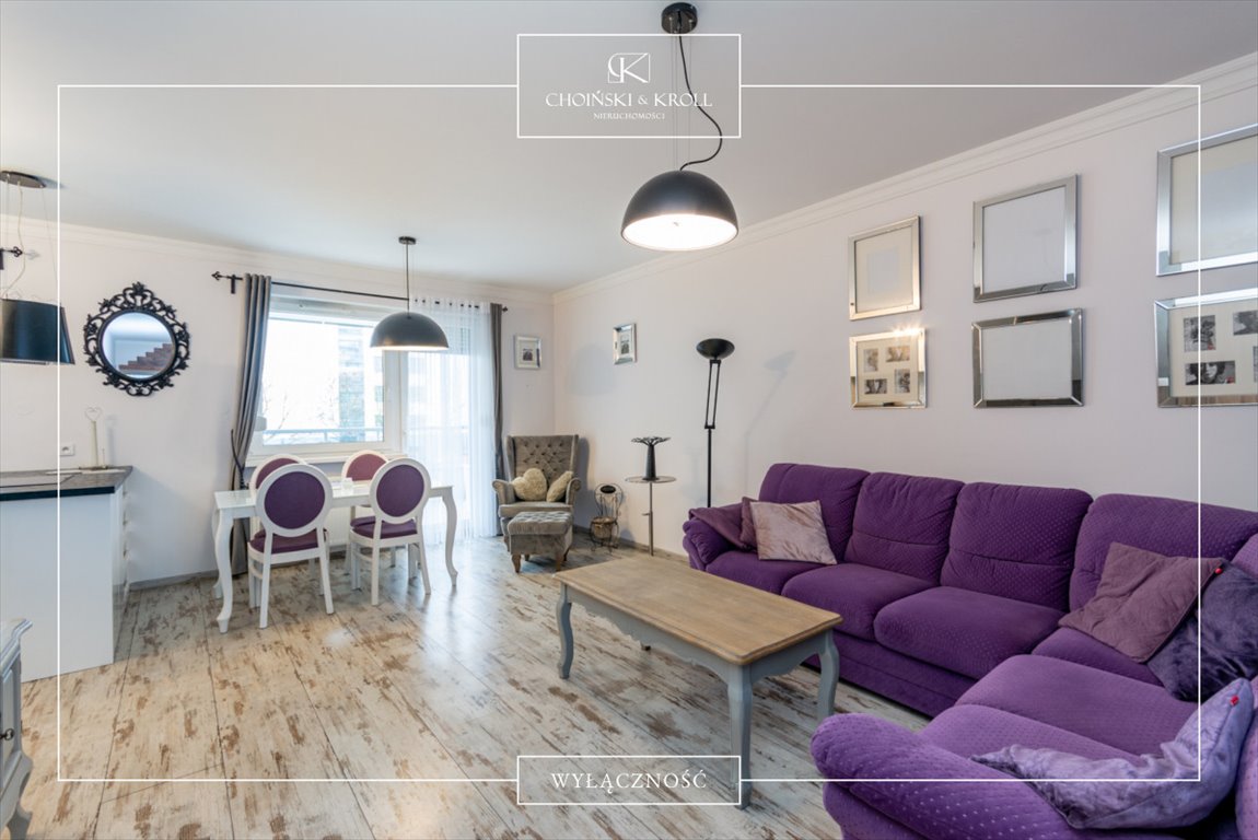 Eleganckie 3-pokojowe mieszkanie z dużym tarasem, blisko lasu Poznań, Grunwald, Marcelińska  66m2 Foto 1