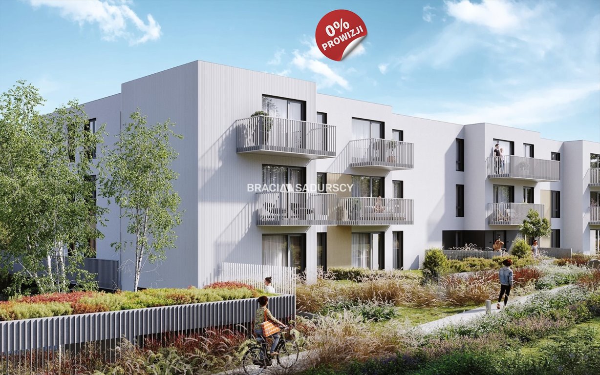 Nowoczesne mieszkanie 3 pok. z balkonem i ogródkiem w Bronowicach Kraków, Bronowice, Stelmachów  60m2 Foto 1