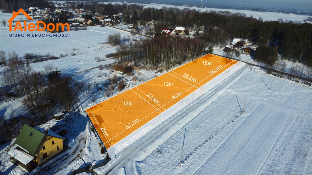 Działki budowlane z warunkami zabudowy w Niwiskach - zapraszam Niwiska  1 200m2 Foto 1