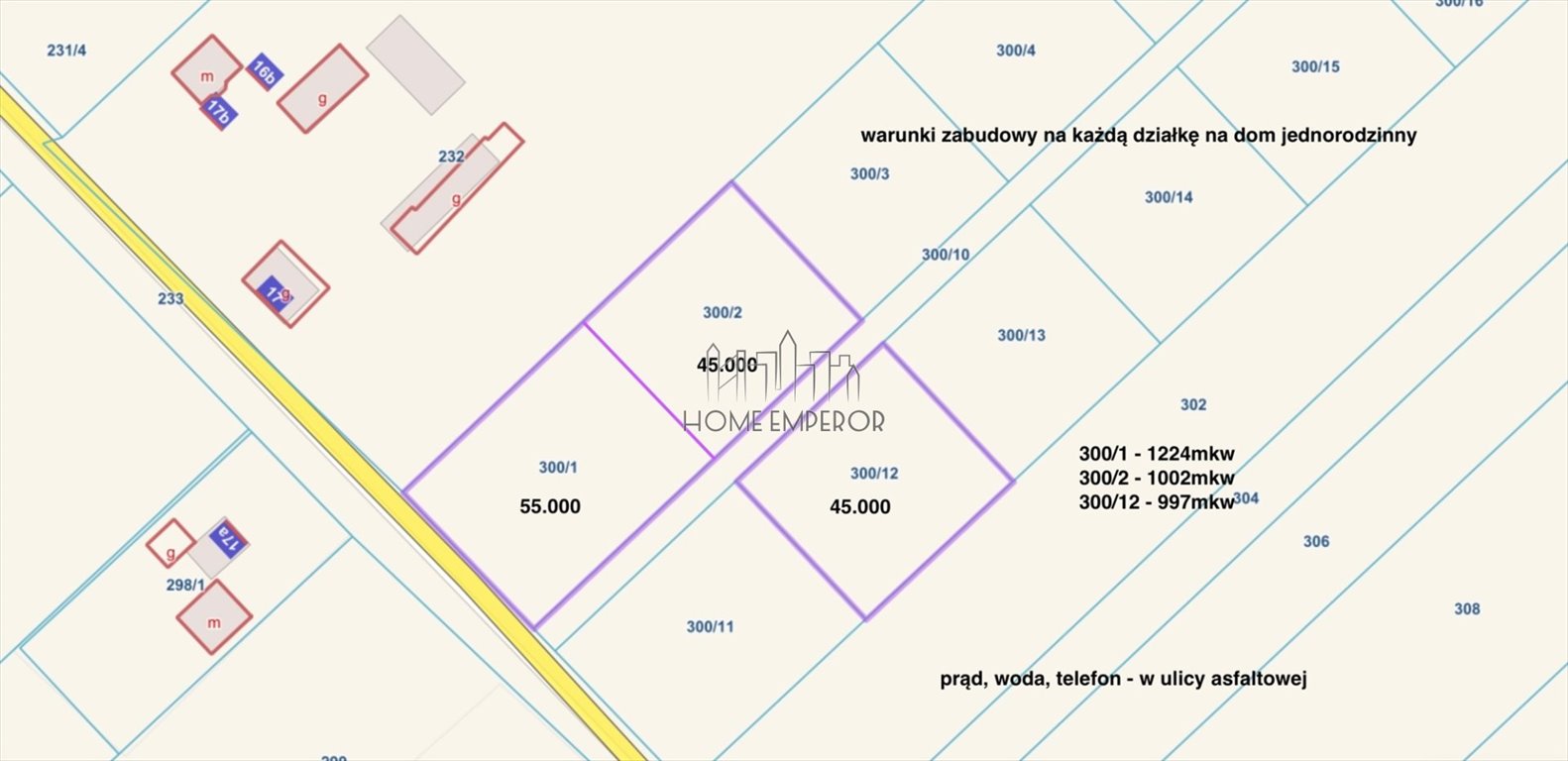Sprzedam działkę 1000 m² w Teodorowie z warunkami zabudowy Teodorów  1 000m2 Foto 1