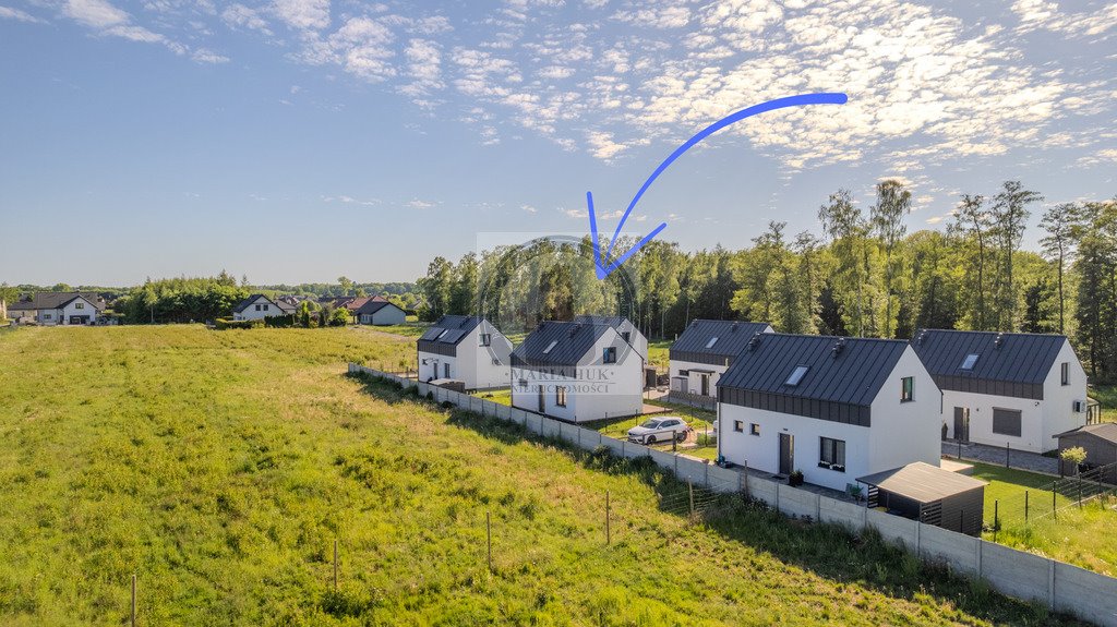Nowoczesny energooszczędny dom 80 m2 przy lesie - Kamień Pomorski Kamień Pomorski  80m2 Foto 1
