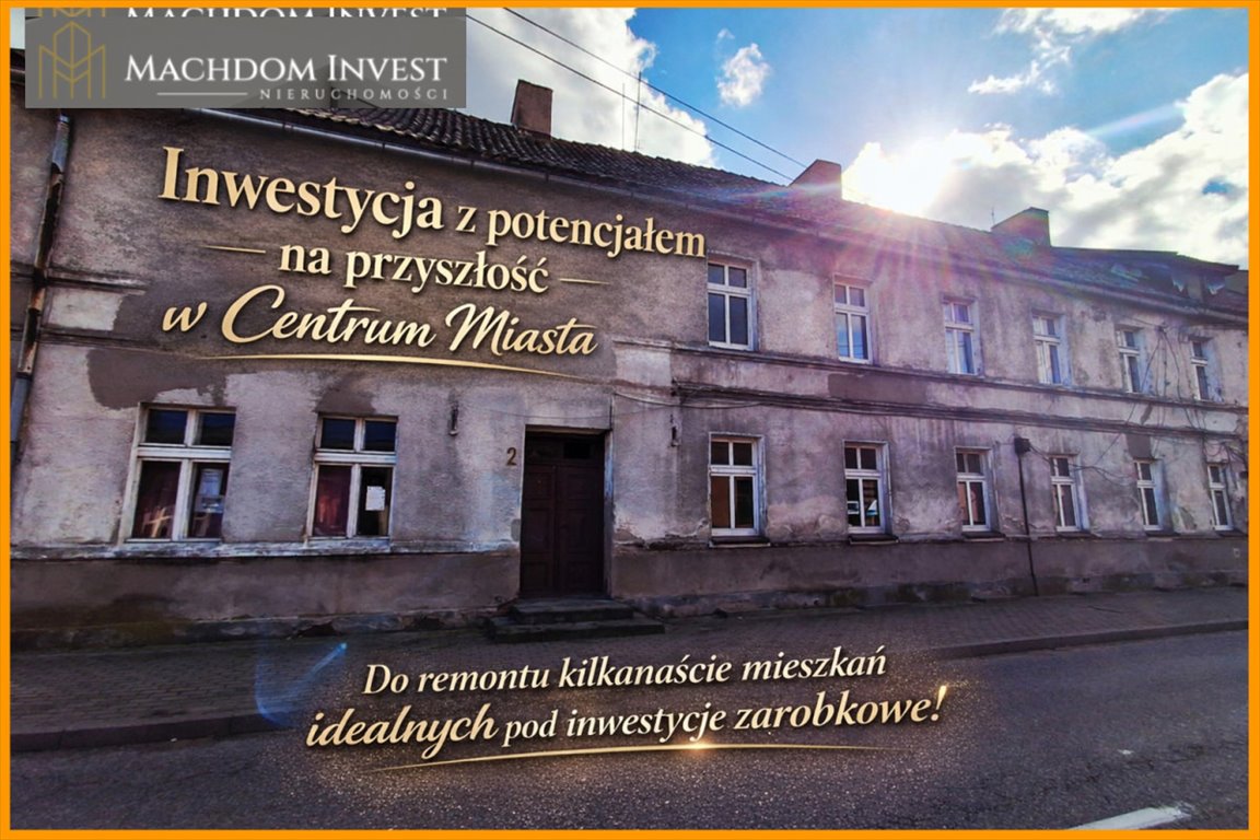 Kamienica z 25 lokali - potencjał inwestycyjny w centrum Golub-Dobrzyń  2 500m2 Foto 1