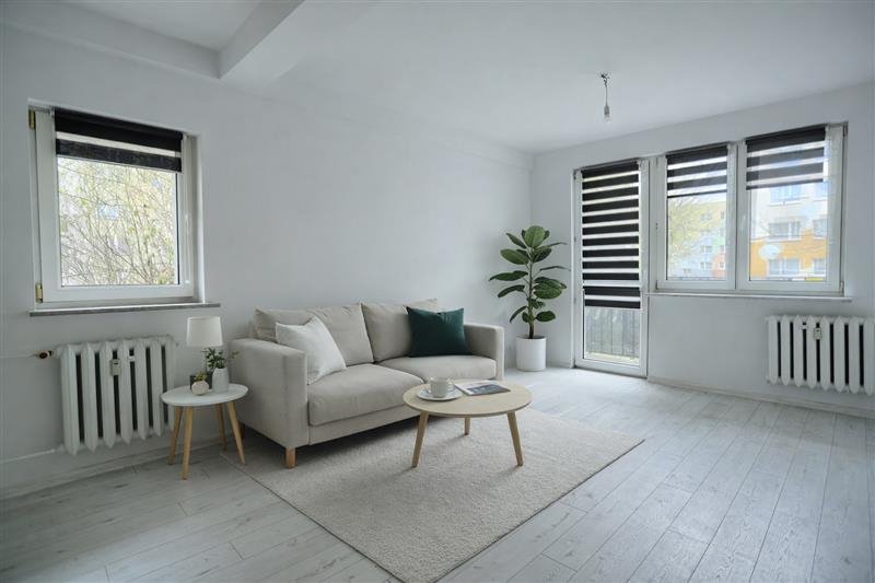 Gotowe do wprowadzenia 3-pokojowe mieszkanie z ogródkiem i loggią Koszalin, Sikorskiego  51m2 Foto 1