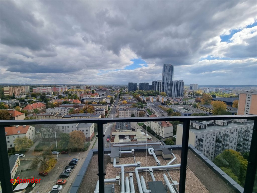 Widok na Katowice z 15. piętra - 4-pokojowy apartament. Katowice, Wełnowiec-Józefowiec, Aleja Wojciecha Korfantego  69m2 Foto 1