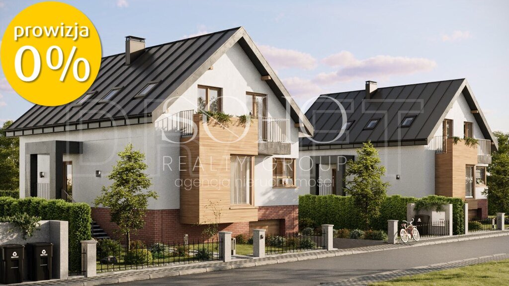 Nowoczesny dom 215 m² z garażem i ogrodem w Krakowie Kraków, Łagiewniki-Borek Fałęcki, Łagiewniki-Borek Fałęcki  215m2 Foto 1