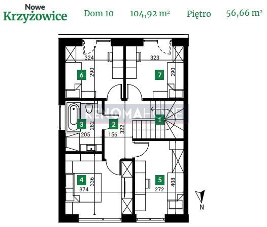 Dom na sprzedaż Krzyżowice, Wierzbica  105m2 Foto 4