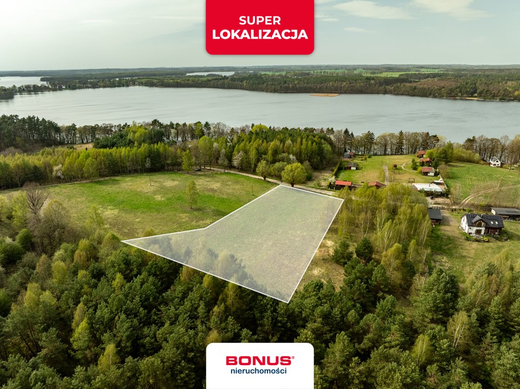 Działka 4504m2 przy jeziorze Żerdno - warunki zabudowy Nowe Drawsko  4 504m2 Foto 1