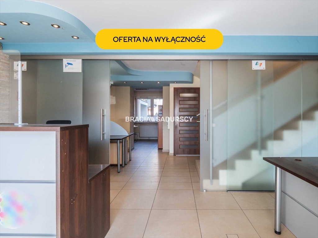 Lokal usługowy 164 m² z pełnym wyposażeniem i parkingiem Kraków, Prądnik Biały, Prądnik Biały, Bociana  164m2 Foto 1