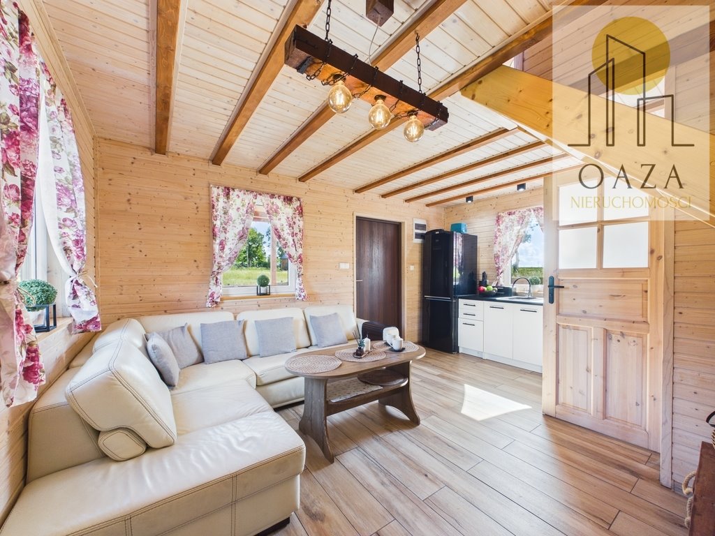 Urokliwy domek letniskowy 55 m² blisko Jeziora Gąsiorowskiego. Gąsiorowo Olsztyneckie  55m2 Foto 1
