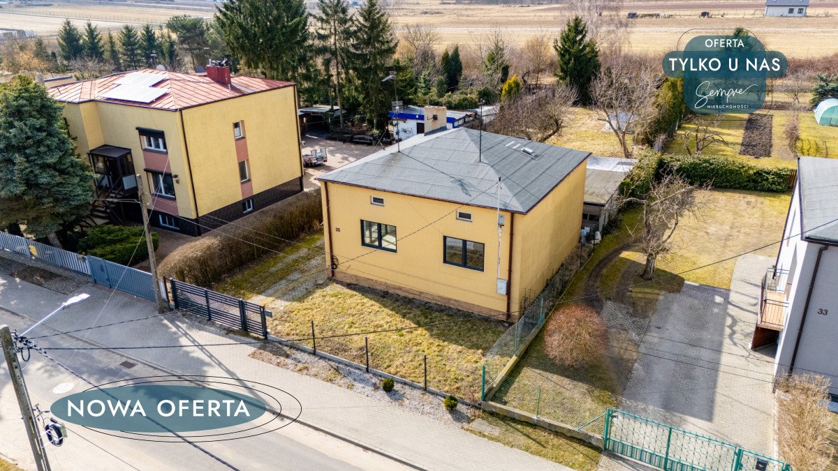 Nowoczesny dom z garażem i dużą działką w Łasku polecam Łask, Henryka Sienkiewicza  111m2 Foto 1
