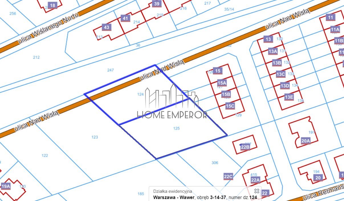 Działka budowlana na sprzedaż Warszawa, Wawer, Błota, Nad Wisłą  2 034m2 Foto 1