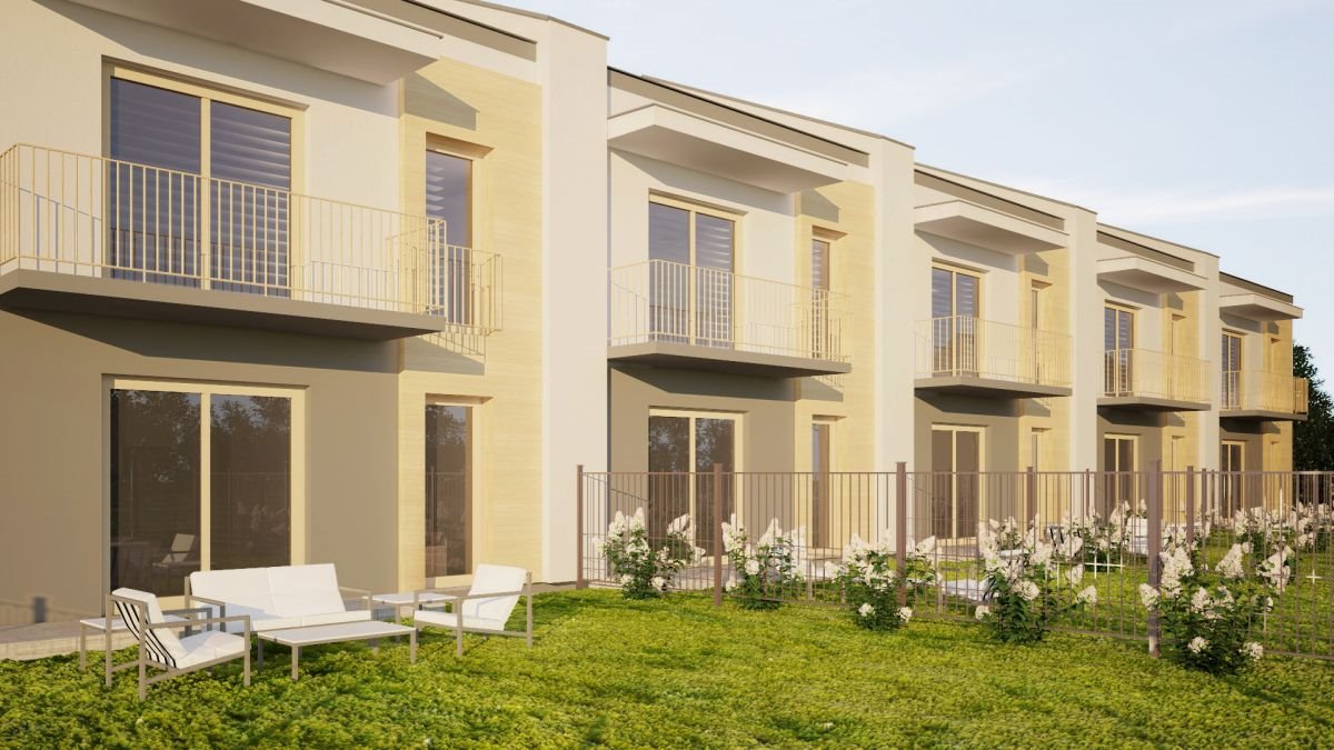 Nowoczesny dom z ogródkiem 57 m², 6 pokoi, ogrzewanie podłogowe zapraszam Rzeszów, Porąbki  112m2 Foto 1