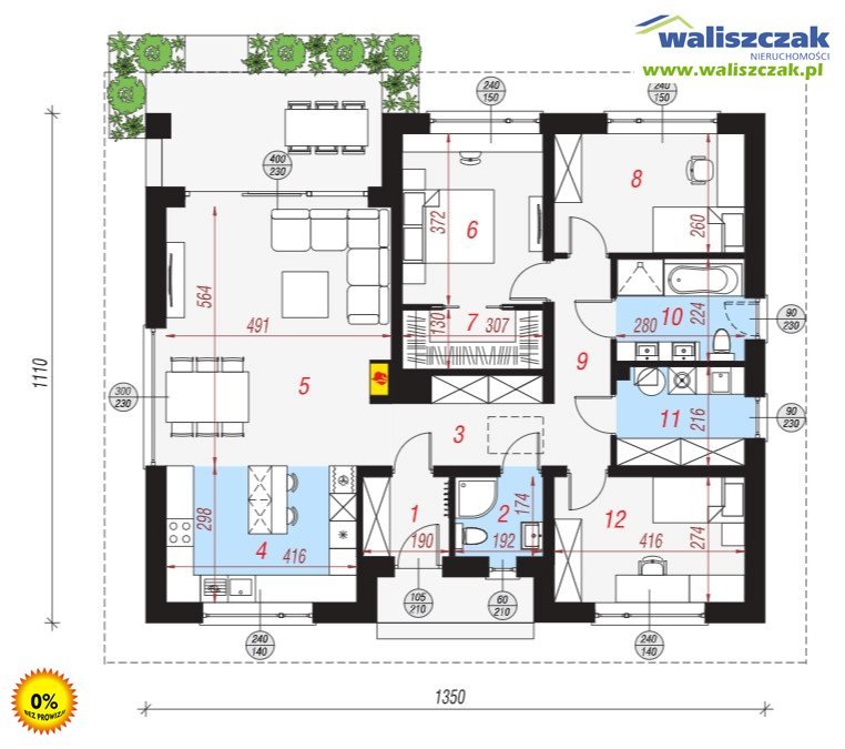 Dom na sprzedaż Piotrków Trybunalski, Brunona  106m2 Foto 12