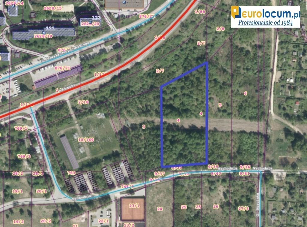 Zapraszam do zakupu działki inwestycyjnej 10 309 m² z mediami Kielce, Wschodnia  10 309m2 Foto 1