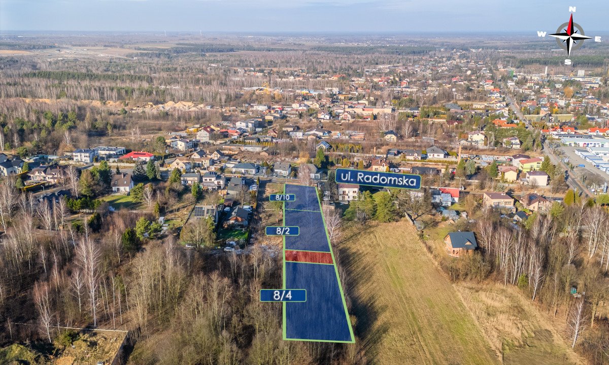 Działka budowlana na sprzedaż Częstochowa, Grabówka, Radomska  3 629m2 Foto 4