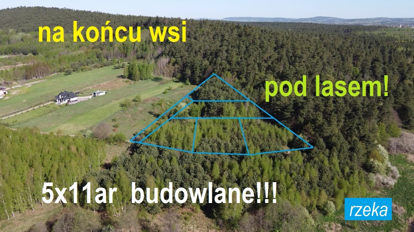 Działka budowlana na sprzedaż Daleszyce  1 109m2 Foto 2