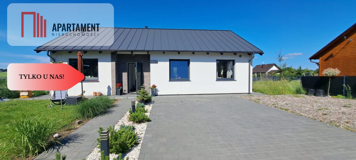 Do sprzedania nowoczesny dom 80 m² z dużą działką w Przyjaźni Przyjaźń  80m2 Foto 1