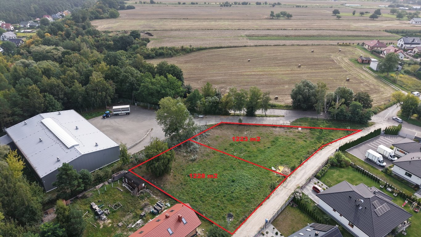Działka budowlana na sprzedaż Aleksanrów kujawski  1 228m2 Foto 1