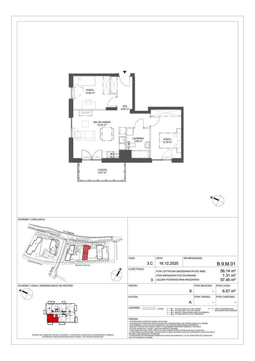 Nowoczesne 3-pokojowe mieszkanie z loggią i smart systemem polecam! Gdynia, Śródmieście, Tadeusza Wendy  56m2 Foto 1
