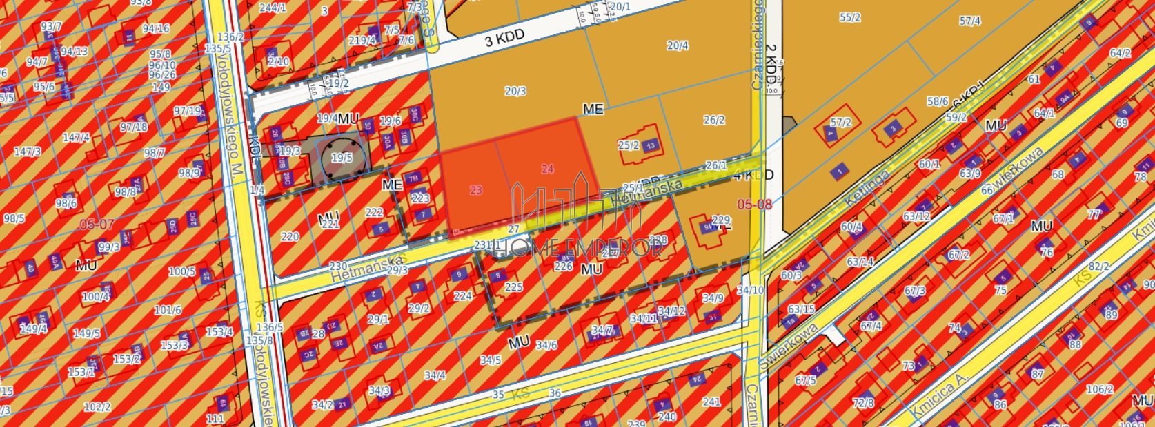 Działka budowlana na sprzedaż Marki, Hetmańska  2 600m2 Foto 1