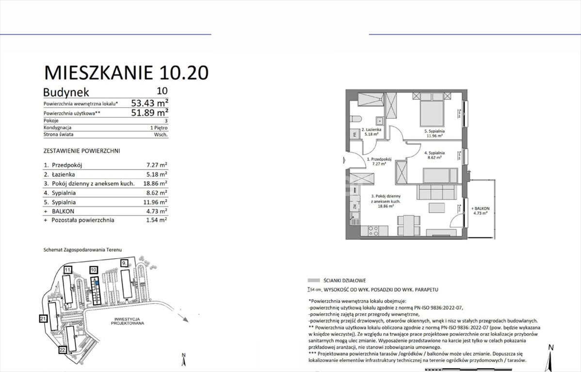 Mieszkanie trzypokojowe na sprzedaż Gdańsk, Łostowice  52m2 Foto 11