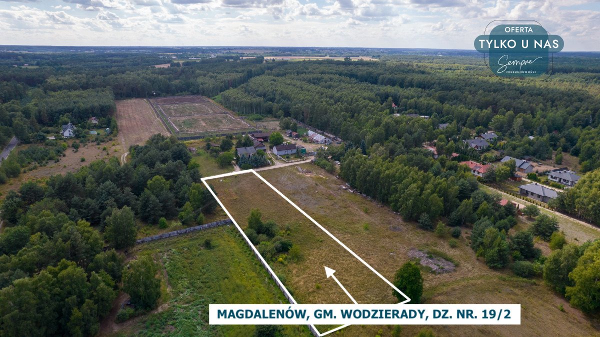 Działka budowlana na sprzedaż Magdalenów, Słoneczna  3 260m2 Foto 1