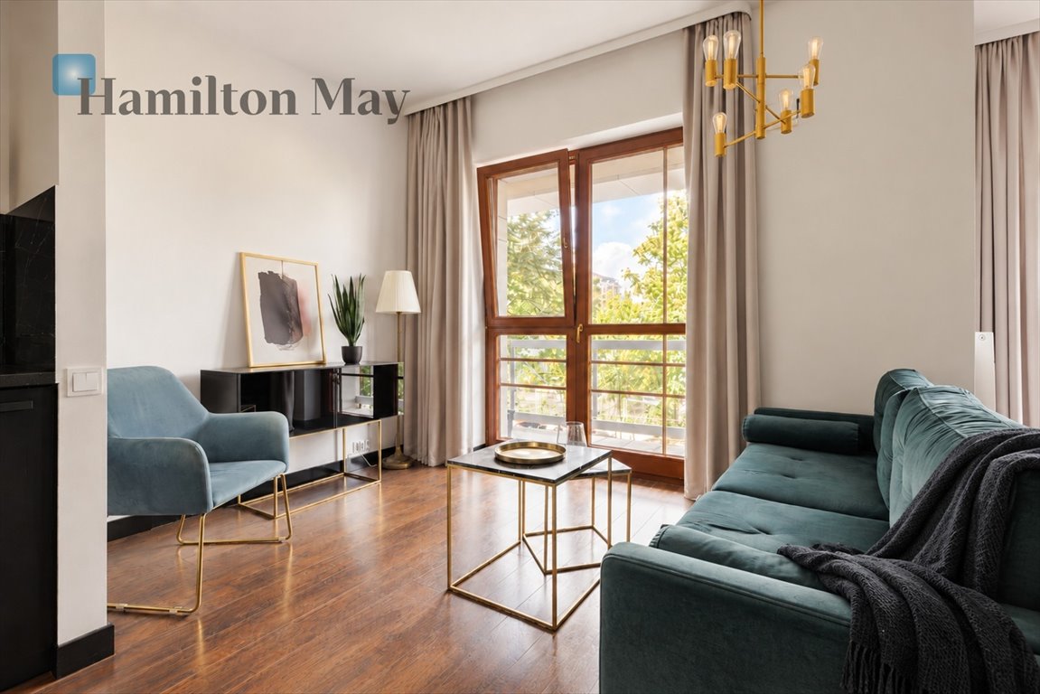 Stylowy 2-pokojowy apartament z balkonem i panoramicznym widokiem Warszawa, Wola, Siedmiogrodzka  40m2 Foto 1