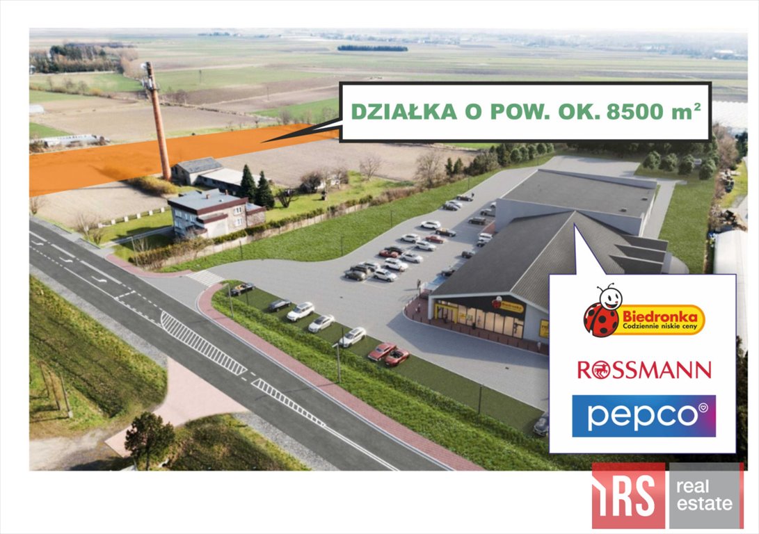 Działka rolna na sprzedaż Lubanów  8 500m2 Foto 2