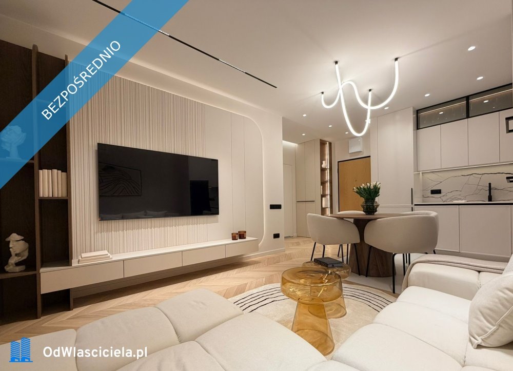 Nowoczesny apartament 2 pok. z balkonem, wysoki standard, blisko metra Warszawa, Wola, Kolejowa 19  40m2 Foto 1