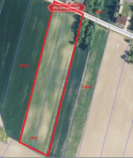 Duża działka 7100 m² przy drodze, pod zabudowę i fotowoltaikę Nagłowice  7 100m2 Foto 1