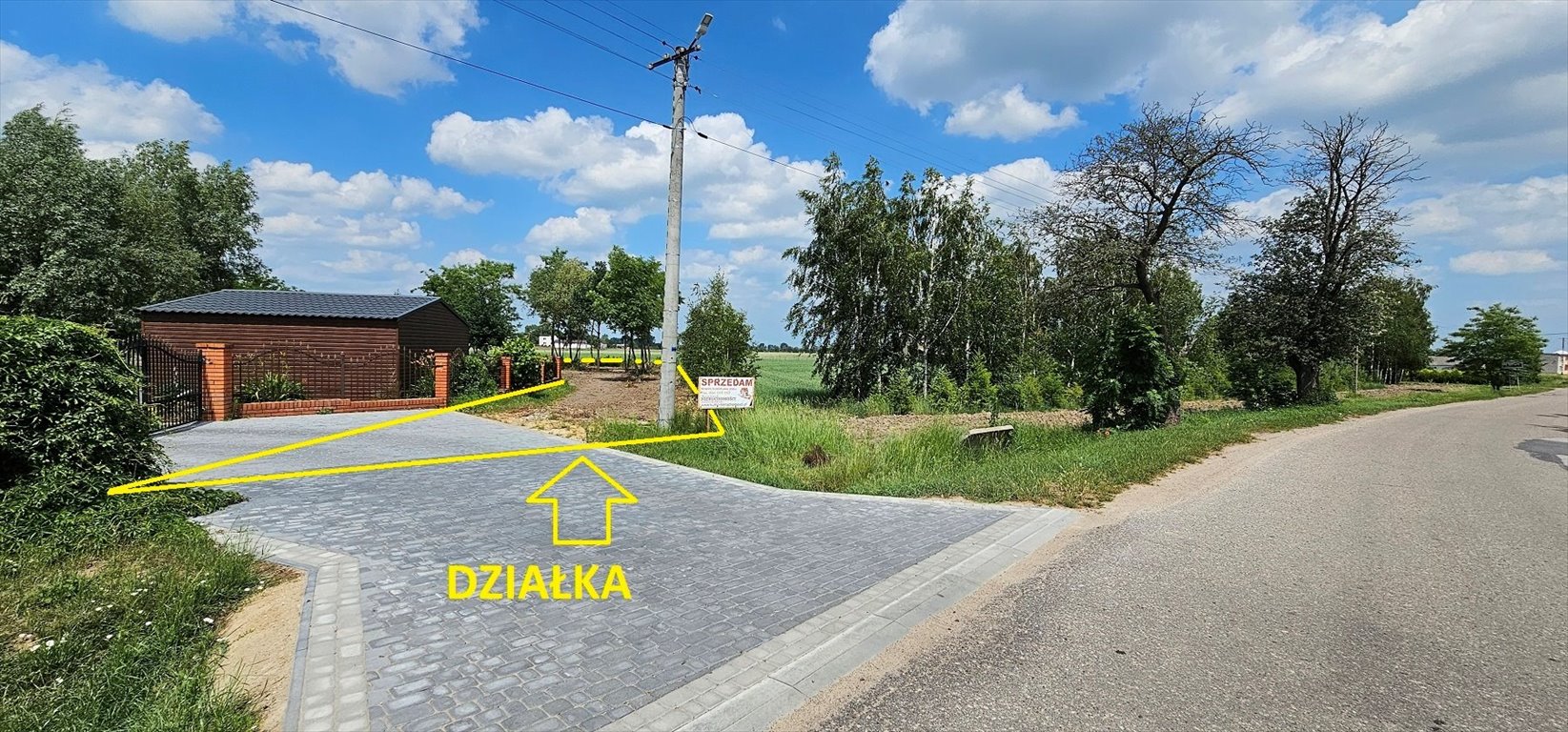 Działka budowlana na sprzedaż Wysoka Wielka  2 500m2 Foto 3