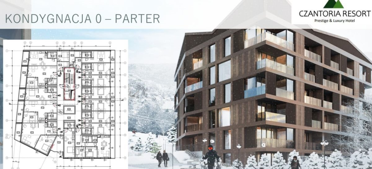 Luksusowy apartament z widokiem na góry, blisko wyciągu Ustroń, 3 Maja  29m2 Foto 1