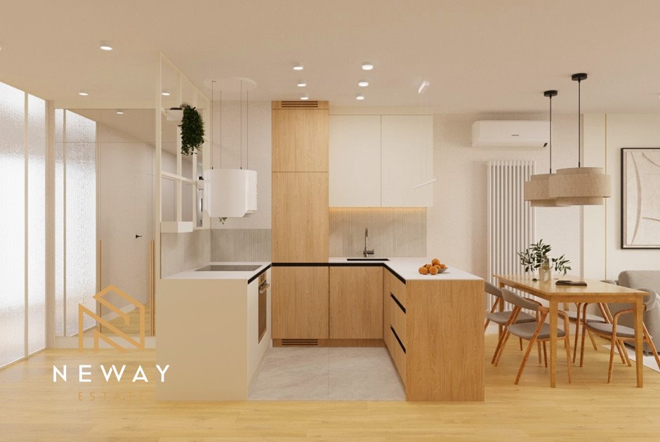 Nowoczesny 4-pokojowy apartament z balkonem i widokiem na park Kraków, Krowodrza, Kijowska  69m2 Foto 1