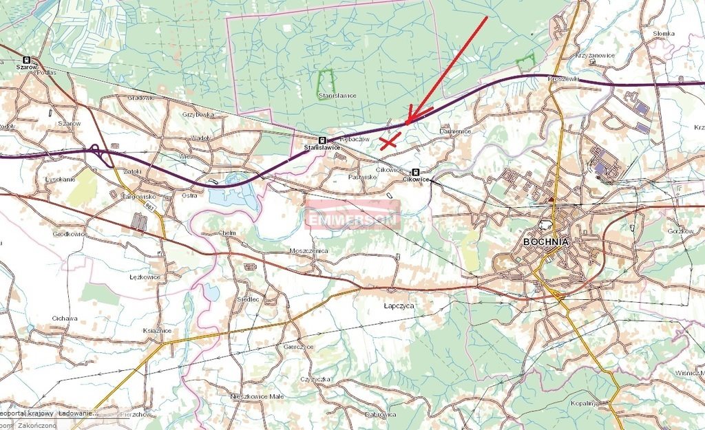 Działka przemysłowa 75 arów z dojazdem TIR i planem zagospodarowania Targowisko  7 500m2 Foto 1