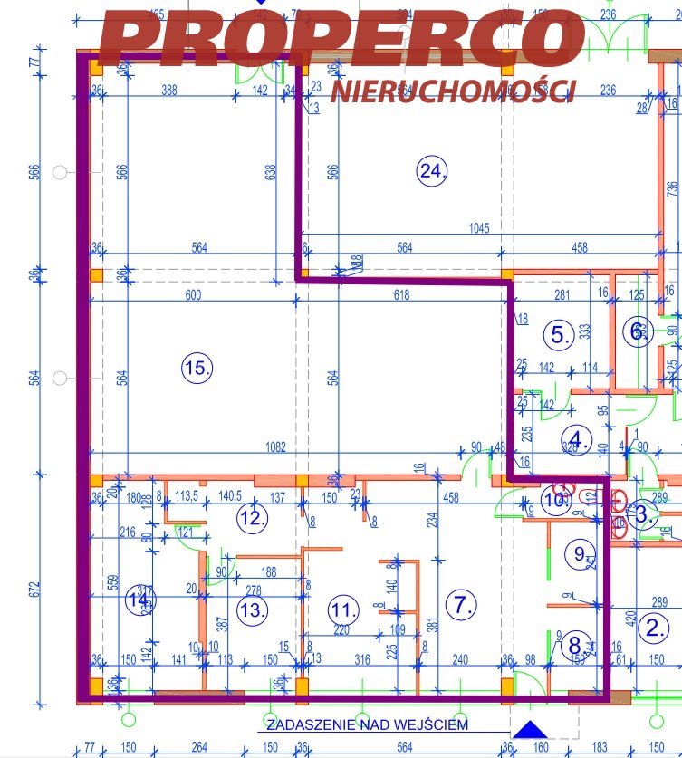 Lokal użytkowy na wynajem Kielce, Centrum, Zagnańska  205m2 Foto 2