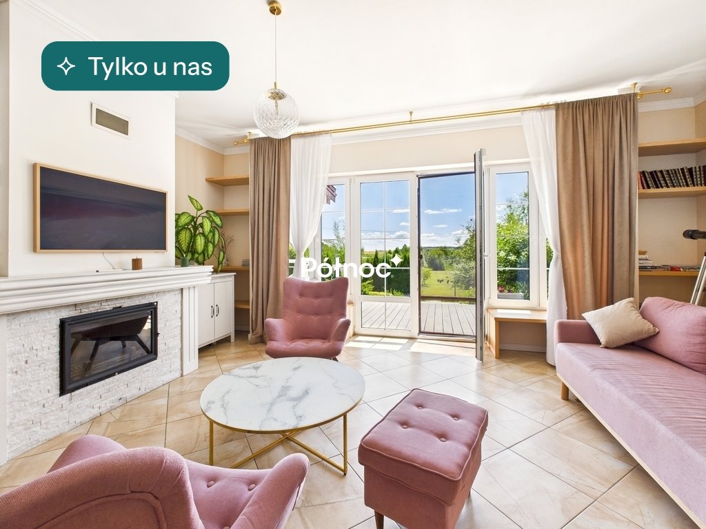 Uroczy dom z linią brzegową, jacuzzi i sauną Ławki, Ławki  166m2 Foto 1